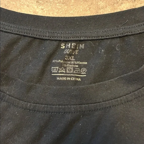 SHEIN Black and Gold Nashville Tee - Picture 2 of 4